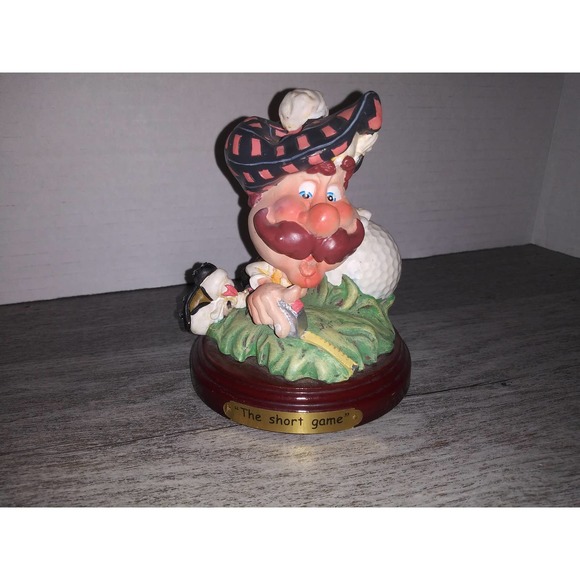 Shade Tree Creations "The Short Game" Fairway Follies Golf Figurine Statue - Picture 6 of 8